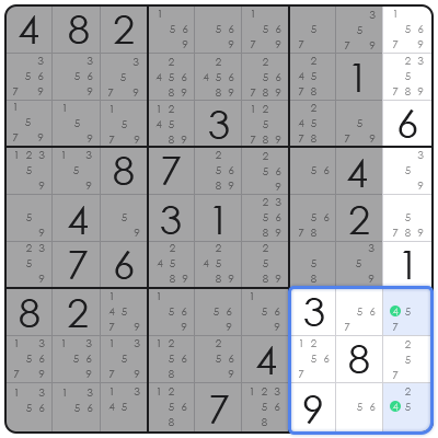 sudoku combinations