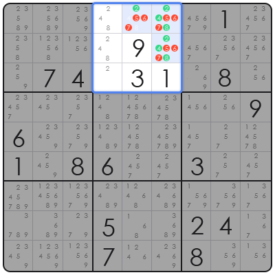 solve hard sudoku